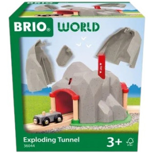 Kolejka Brio 36044 World Wybuchający tunel (7312350360448). Kolejki dla dzieci