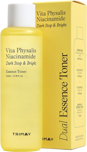 Toner do twarzy Trimay Vita Physalis Niacinamide rozjaśniający 200 ml (8809822540709). Tonery i toniki do twarzy