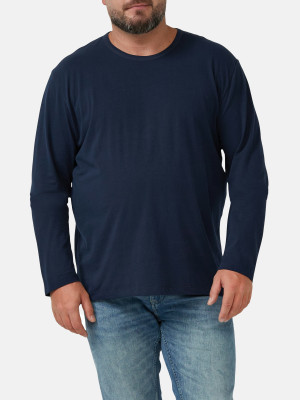 Longsleeve męski s.Oliver 10.3.16.12.130.2174167-5978 4XL Granatowy. Koszulki longsleeve męskie
