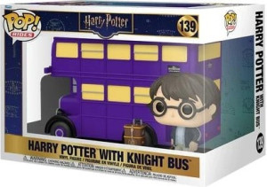 Figurka Funko Pop Ride Super Deluxe Harry Potter with Knight Bus 9 cm 76855 (889698768559). Figurki superbohaterów
