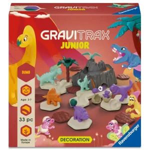 Zestaw uzupełniający Ravensburger Gravitrax Junior Dino 24587 (4005556245871). Zestawy zabawek dla dzieci