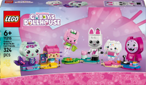 Zestaw klocków LEGO Gabby's Dollhouse Koci przyjaciele Gabi z klocków 324 elementy (11215). Klocki