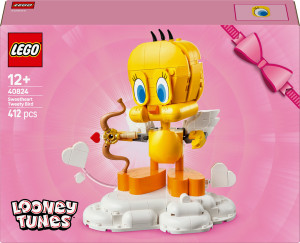 Zestaw klocków LEGO Icons Uroczy kanarek Tweety 412 elementów (40824). Klocki
