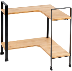 Narożna półka Vilde 229203 kuchenna drewniana 29.5 x 29.5 x 33.5 cm (5904316492557). Półki