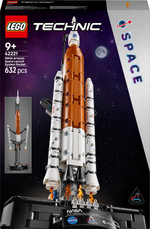 Zestaw klocków LEGO Technic Rakieta SLS NASA Artemis 632 elementy (42221). Klocki