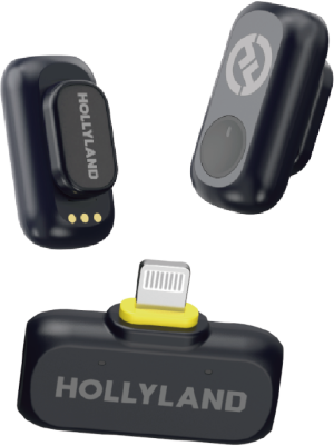 Mikrofon Hollyland Lark A1 Mini Duo Lightning RX (6976068118725). Systemy radiowe