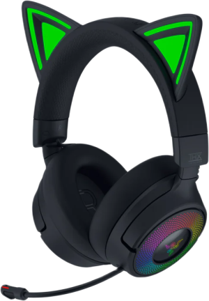 Słuchawki Razer Kraken Kitty V3 Pro Wireless Black (RZ04-05170300-R3M1). Słuchawki