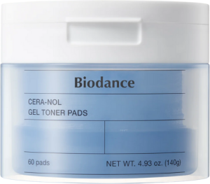 Płatki do twarzy Biodance Cera-nol Gel Toner Pads nawilzajace 60 szt (8809891184552). Tonery i toniki do twarzy