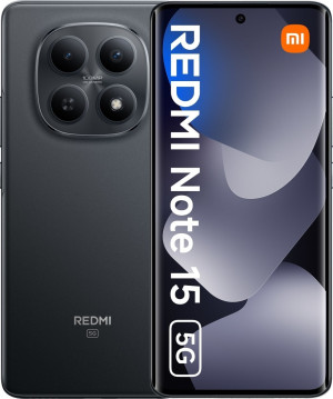 Smartfon Xiaomi Redmi Note 15 5G 8/256GB Black (MZB0LWMEU). Smartfony i telefony komórkowe