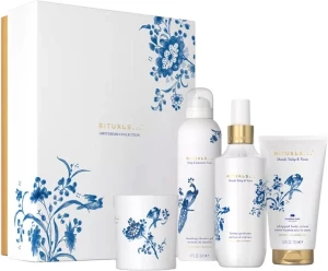 Zestaw Rituals Amsterdam Collection Large Żel-pianka pod prysznic 200 ml + Krem do ciała 150 ml + Świeca zapachowa 140 g + Zapach do wnętrz 200 ml (8719134198256). Zestawy kosmetyków pielęgna
