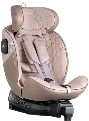 Fotelik samochodowy Nukido 710122 Aero Line Isofix 0-36 kg Beżowy (5903890626693). Foteliki samochodowe dla dzieci