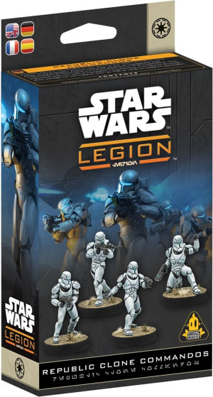 Dodatek do gry planszowej Atomic Mass Games Star Wars Legion 2.0: Komandosi klonów Republiki (edycja międzynarodowa) (841333135294). Gry planszowe