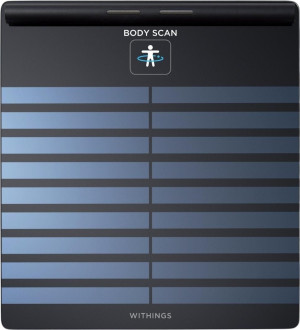 Waga Withings Body Scan Czarna (WBS08-Black-All-Inter). Wagi łazienkowe