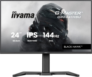 Monitor 23.8" iiyama G-Master Black Hawk GB2441HSU-B1. Monitory