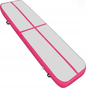 Śćieżka akrobatyczna Hedo Airtrack 400 x 100 x 20 cm Różowa (5907184130187). Maty sportowe