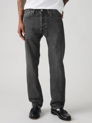 Jeansy regular fit męskie Levi's 501 Original 00501-3371 36-36 Czarne (5401105112691). Jeansy męskie
