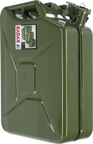 Kanister na paliwo Kadax Idre 20 l Zielony K4149 (5903699431825). Kanistry samochodowe