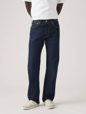 Jeansy regular fit męskie Levi's 501 Original 00501-0101 33-34 Granatowe (5412456006805). Jeansy męskie