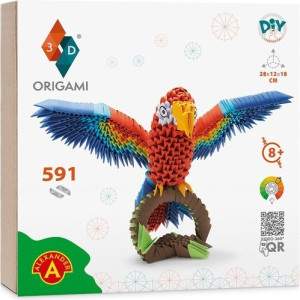 Origami Alexander Papuga 3D 28461 (5906018028461). Zestawy kreatywne i plastyczne dla dzieci