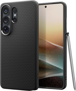 Etui plecki Spigen Liquid Air Case do Samsung Galaxy S26 Ultra Black (ACS10670). Etui i pokrowce na telefony