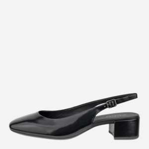 Sandały damskie slingback skórzane ECCO Liva 35 25062304001 39 Czarne (194892250220). Eleganckie sandały damskie