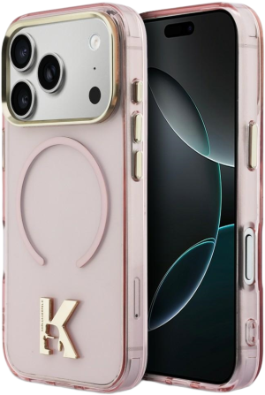 Etui Karl Lagerfeld IML K Head Logo MagSafe do Apple iPhone 17 Pro Max Pink (3666339598709). Etui i pokrowce na telefony