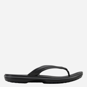 Klapki japonki męskie basenowe Crocs Crocband Flip 11033-0DD 37-38 Czarne. Japonki męskie