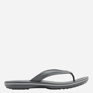 Klapki japonki męskie basenowe Crocs Crocband Flip 11033-0EX 46-47 Szare. Japonki męskie