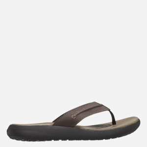 Klapki japonki męskie basenowe Crocs Yukon Vista Ii Lr Flip 209332-206 45-46 Brązowe. Japonki męskie