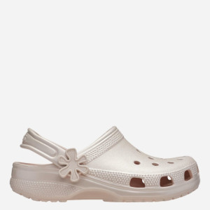 Chodaki dziecięce dla dziewczynki Crocs Classic Pearl Shine Clog K 212814-6UR 30-31 Złote. Chodaki dziewczęce