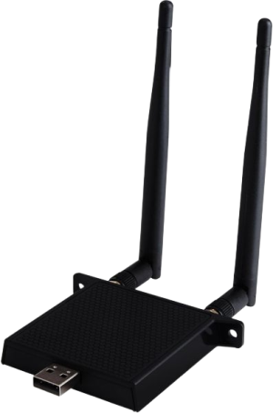 Adapter Wi-Fi ViewSonic 2.4/5 GHz WiFi 6 Black (VB-WIFI-001). Karty sieciowe