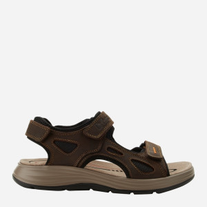 Sandały męskie skórzane Lee Cooper LCW-26-01-4024 43 (28.6 cm) Brązowe (5901479601932). Sandały męskie
