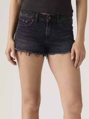 Spodenki damskie krótkie jeansowe Levi's Low Loose Short 005DR-0003 29 Czarne (5401187792361). Spodenki damskie
