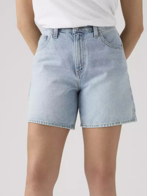 Spodenki damskie krótkie jeansowe Levi's High Baggy Short A9311-0000 30 Błękitne (5401157226001). Spodenki damskie
