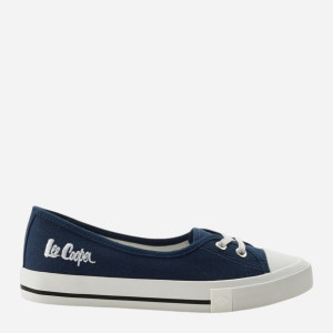 Trampki damskie materiałowe do kostki Lee Cooper LCW-26-31-4355 39 Granarowe (5901479625099). Tenisówki i trampki damskie