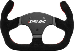 Obręcz kierownicy Simagic C-Shaped Steering Wheel Rim 325mm without HUB, suede (P-325C(SUEDE)). Kontrolery do gier