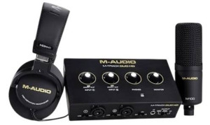 Interfejs audio M-Audio Pełen zestaw produkcyjny M-Track DUO HD PACK. Interfejsy audio