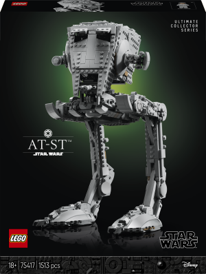 Zestaw klocków LEGO Star Wars Maszyna krocząca AT-ST 1513 elementów (75417). Klocki