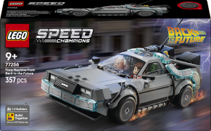 Zestaw klocków LEGO Speed Champions Wehikuł czasu z Powrotu do przyszłości 357 elementów (77256). Klocki
