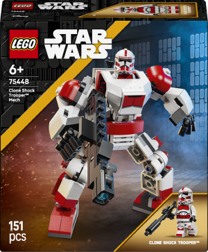 Zestaw klocków LEGO Star Wars Mech klona Shock Troopera 151 element (75448). Klocki