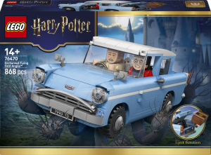 Zestaw klocków LEGO Harry Potter Zaczarowany latający Ford Anglia 868 elementów (76470). Klocki