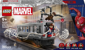 Zestaw klocków LEGO Super Heroes Spider - Man kontra Doc Ock — scena w metrze 393 elementy (76321). Klocki