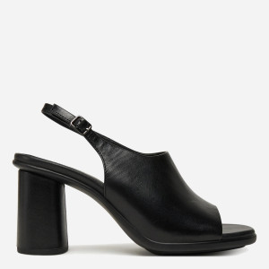 Sandały damskie skórzane na obcasie Ecco Sculpted Alba 65 23331301001 36 Czarne (194891833042). Eleganckie sandały damskie