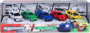Zestaw samochodów Majorette JDM Legends Anime 5 szt 5699812 (3467452077627). Autka i pojazdy zabawkowe