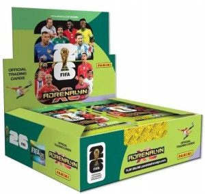 Zestaw kart kolekcjonerskich Panini Box FIFA World Cup Adrenalyn XL 2026 (8051708029352). Akcesoria do gier planszowych