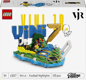 Zestaw klocków LEGO Editions Football Vini Jr. — piłkarskie momenty 510 elementów (43027). Klocki