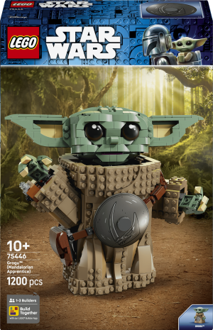 Zestaw klocków LEGO Star Wars Grogu - uczeń Mandalorianina 1200 elementów (75446). Klocki