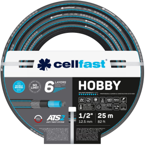 Waz ogrodowy Cellfast Hobby 1/2″ 25 m (16-200). Węże ogrodowe