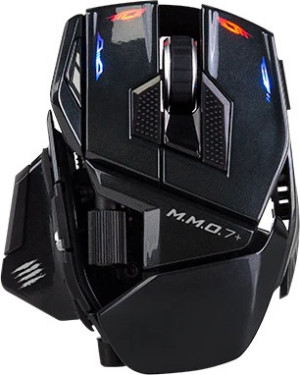 Mysz Mad Catz M.M.O. 7+ Wireless/USB Black (MM10NHINBL000-0). Myszki gamingowe