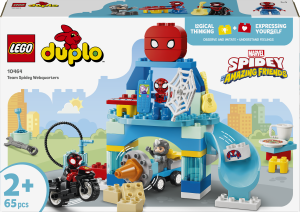 Zestaw klocków LEGO DUPLO Disney Kryjówka Pajęczej Drużyny 65 elementów (10464). Klocki